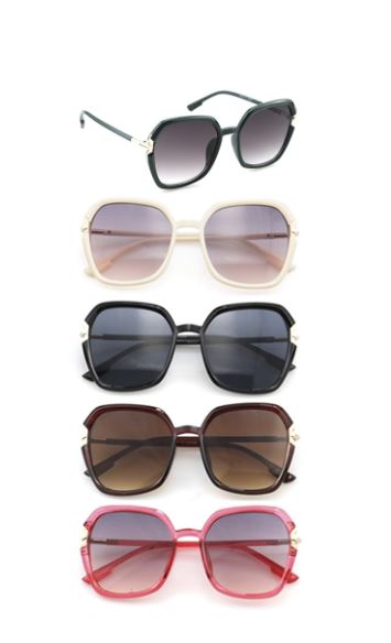 Round eyed Square Sunglasses in multiple color options - feelingchicboutique