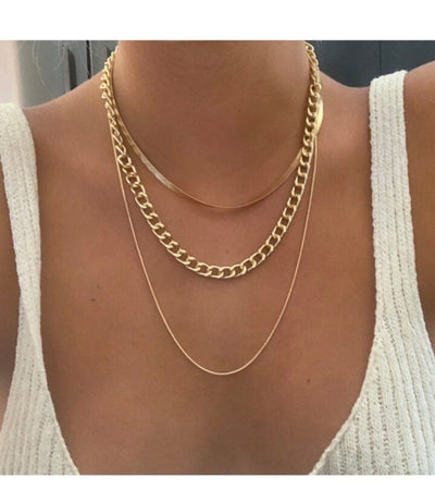 Multi layer gold necklace - feelingchicboutique