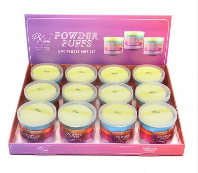 5 pc powder puff set - feelingchicboutique