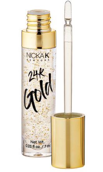 Nicka K 24K Gold Infused Lip Gloss - feelingchicboutique