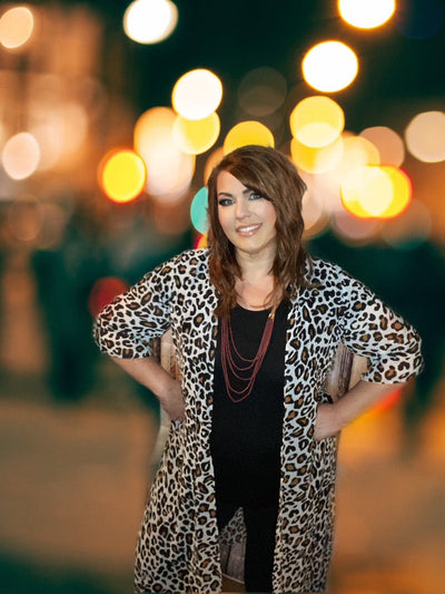 You Give Me Fever, Leopard Duster - feelingchicboutique