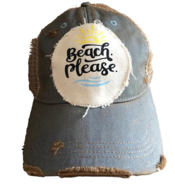 Leopard Beach Please Baseball Hat - feelingchicboutique