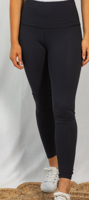 Ultra High Waisted Solid Charcoal Buttery Soft Leggings - feelingchicboutique
