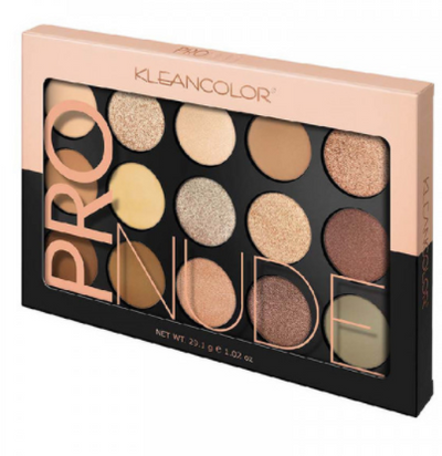 Kleancolor ES1520 Stripped Pro Nude 15 shade Eyeshadow Palette. - feelingchicboutique