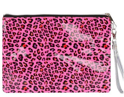 Fuchsia Leopard Make-up Bag - feelingchicboutique
